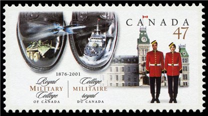 Canada Stamp #1906 - Royal Military College (2001) 47¢ - Image 2