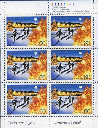 Canada Stamp Booklet - #BK249 Skating in the Suburbs (2001) 6 x 60¢ - Image 2