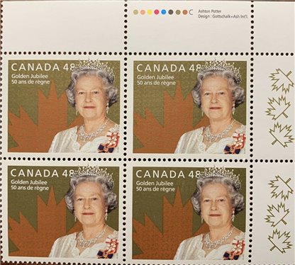 Canada PB#1932 - Queen Elizabeth II (2002) 48¢