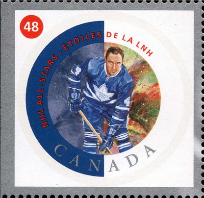 Canada Stamp #1935e - Red Kelly (1927-) (2002) 48¢