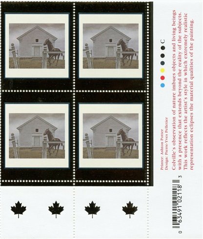 Canada PB#1945 - Church and Horse (2002) $1.25