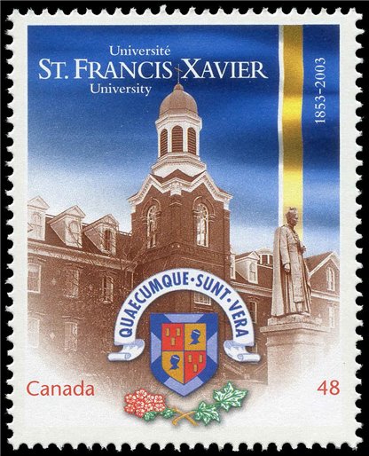 Canada Stamp #1975 - St. Francis Xavier University (2003) 48¢