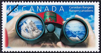 Canada Stamp #1984 - Ranger with binoculars (2003) 48¢