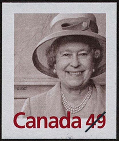 Canada Stamp #2012 - Queen Elizabeth II (2003) 49¢