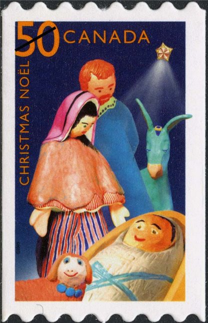 Canada Stamp #2125I - Nativity (2005) 50¢ - Image 2