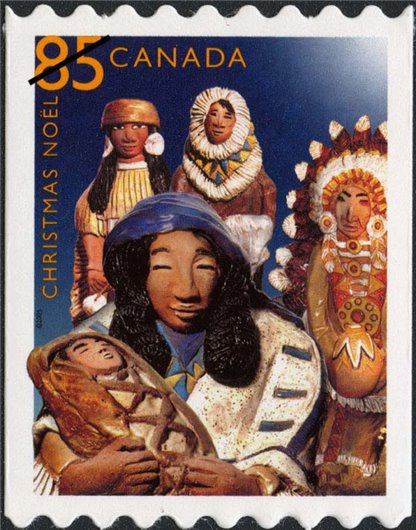 Canada Stamp #2126I - Aborignal mother and child (2005) 85¢ - Image 2