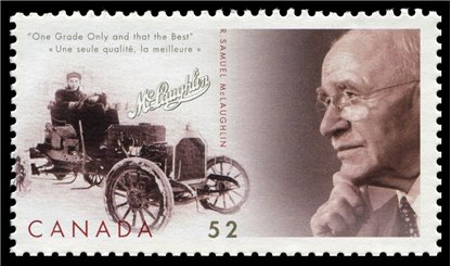 Canada Stamp PB#2284 - McLaughlin-Buick, McLaughlin (1871-1972) (2008) 4X52¢ - Image 2