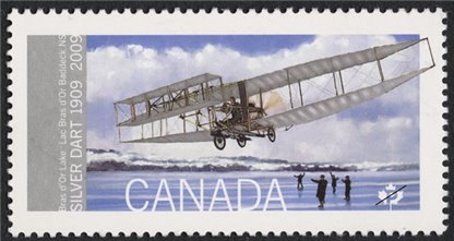 Canada Stamp #2317 - Silver Dart's maiden flight (2009) (P) - Image 2