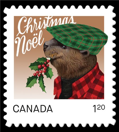 Canada Stamp #2882I - Beaver (2015) $1.20