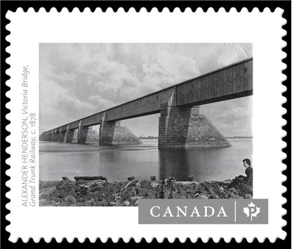 Canada Stamp #2907i - Victoria Bridge, Grand Trunk Railway (2016) P (85¢) - Image 2