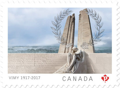 Canada Stamp #2982 - Battle of Vimy Ridge 100th Anniversary (2017) P (85¢) DIE CUT - Image 2