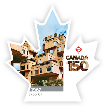 Canada Stamp 3000i - Expo 67 - Canada 150 (2017)