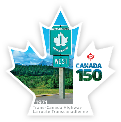 Canada Stamp #3001i - Trans-Canada Highway - Canada 150 (2017)