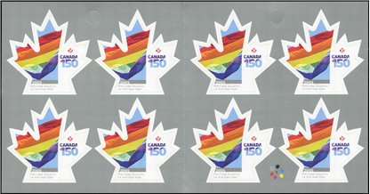 Canada Stamp - #(BK673) 3007a - 2005: Marriage Equality (2017) 8 x P (85¢) - Image 2