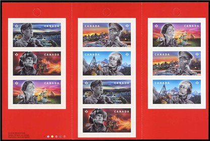 Canada Stamp #(BK706) 3128a - Emergency Responders (2018) 10 x P (85¢) - Image 3