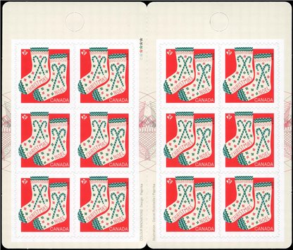 Canada Stamp #(BK710) 3134a - Socks (2018) 12 x P (85¢) - Image 2