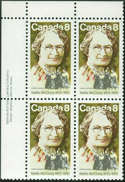 Canada PB#622 - Nellie McClung (1973) 8¢ - Image 2