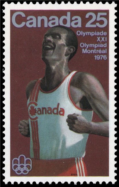 Canada STAMP#665 - Marathon (1975) 25¢ - Image 2