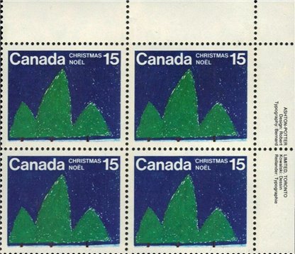 Canada PB#679 - Christmas Trees (1975) 15¢ - Image 2