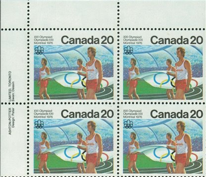 Canada PB#682I - Opening Ceremony (1976) 20¢