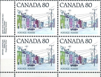 Canada PB#725 - Maritime Street Scene (1978) 80¢ - Image 2