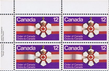 Canada PB#736 - Order of Canada Medal (1977) 12¢ - Image 2