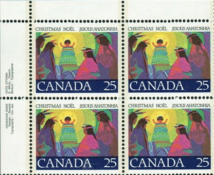 Canada PB#743 - Christ Child (1977) 25¢