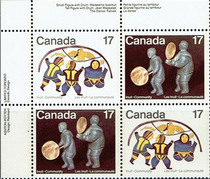 Canada PB#838aII - Inuit-Shelter and Community (1979) 2 x 17¢ - Image 2