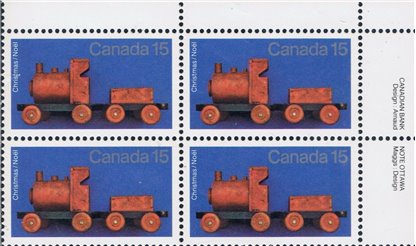 Canada PB#839 - Wooden Train (1979) 15¢