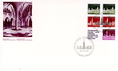 Canada OFDC#948a - Booklet Stamps (1987) 2 x 1¢, 2 x 6¢, 1 x 36¢ - Image 2