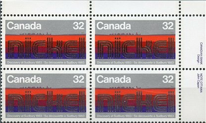 Canada PB#996iii - Discovery of Nickel (1983) 32¢ - Image 2