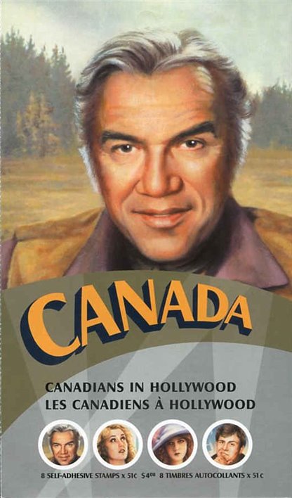 Canada Stamp #(BK328) - 2154ii - Canadians in Hollywood (2006) 4 x 51¢ - Image 3