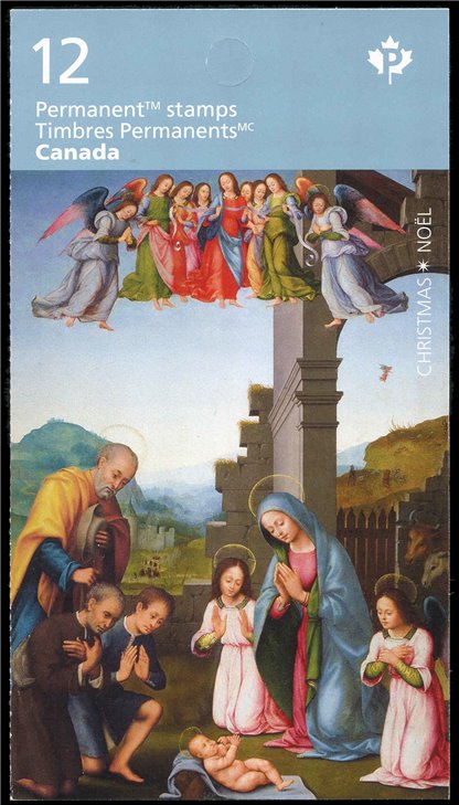 Canada Stamp #(BK681) 3046a - The Adoration of the Shepherds (2017) 12 x P (85¢) - Image 2