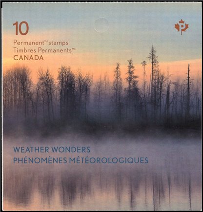 Canada Stamp #(BK704) 3116a - Weather Wonders (2018) 10 x P (85¢) - Image 2