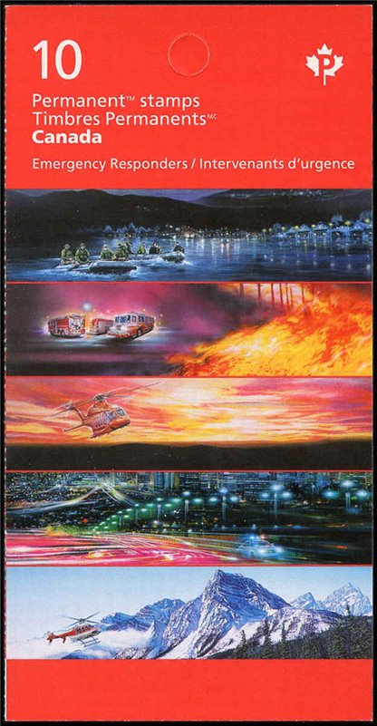 Canada Stamp #(BK706) 3128a - Emergency Responders (2018) 10 x P (85¢) - Image 2