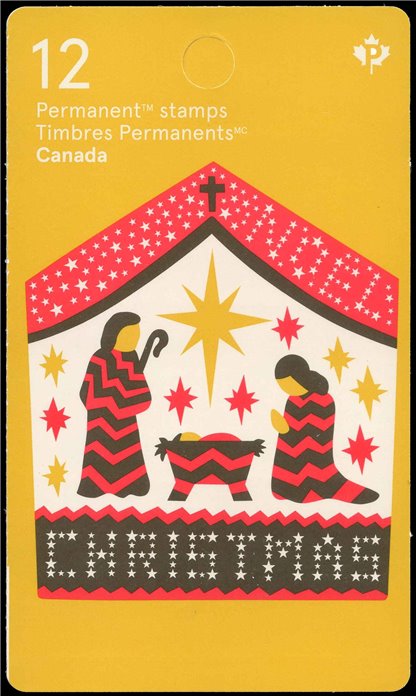 Canada Stamp #(BK709) 3133a - Nativity scene (2018) 12 x P (85¢) - Image 2