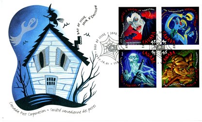 Canada FDC #1668a - The Supernatural (1997) 4 x 45¢ - Image 2