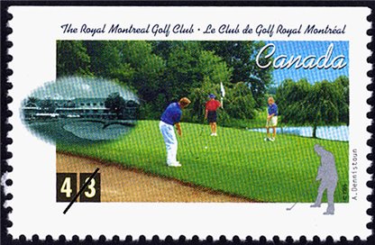 Canada Stamp #1557 - Royal Montreal Golf Club, Montreal, QC (1995) 43¢