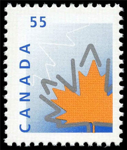 Canada Stamp #1684 - Maple Leaf (1998) 55¢ - Image 2