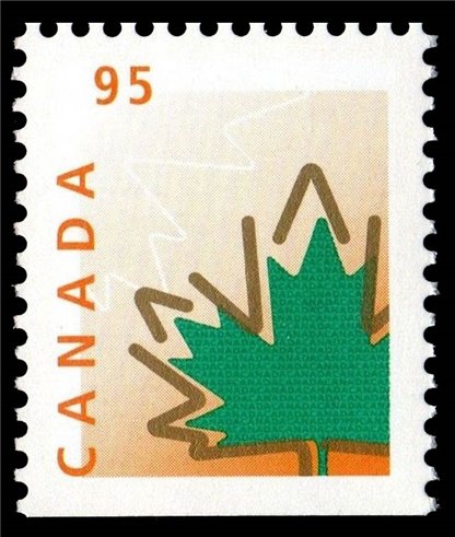 Canada Stamp #1686 - Maple Leaf (1998) 95¢ - Image 2