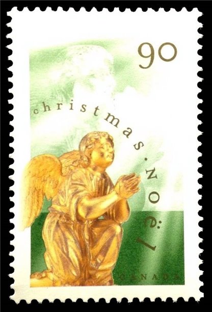 Canada Stamp #1766 - Praying Angel (1998) 90¢ - Image 2