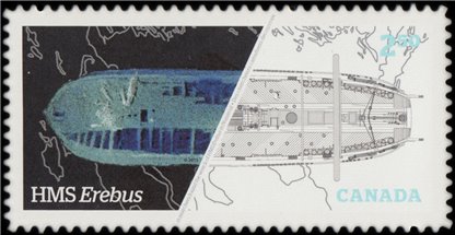 Canada Stamp #2856i - HMS Erebus (2015) $2.50 - Image 2