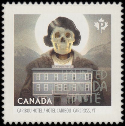 Canada Stamp #2865i - Ghost of Caribou Hotel, Carcross YT (2015) P (85¢) - Image 2