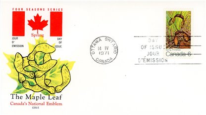 Canada FDC#535 - Spring (1971) 6¢ - Image 2