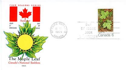 Canada FDC#536 - Summer (1971) 6¢