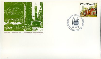 Canada OFDC FDC#723c - Ontario Street Scene (1982) 60¢ - Image 2