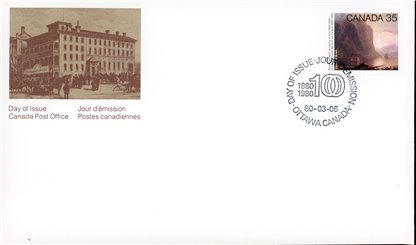 Canada OFDC#852 - Sunrise on the Saguenay (1980) 35¢ - Image 2