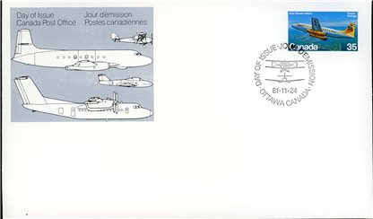 Canada OFDC#905 - Avro Canada C-102 (1981) 35¢