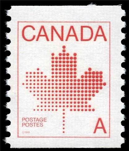 Canada Stamp #908 - Maple Leaf (1981) A(30¢) - Image 2