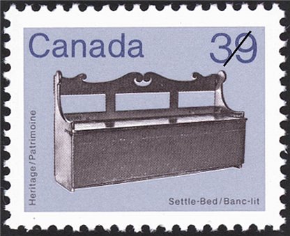 Canada Stamp #928 - Settle-Bed (1985) 39¢ - Image 2